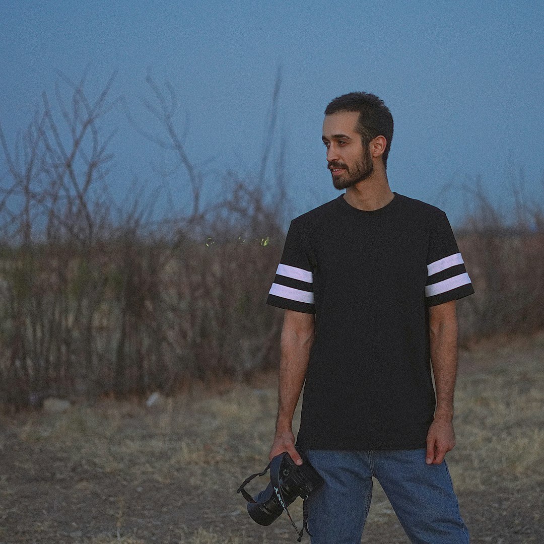 Portrait of an Australian male video director smiling